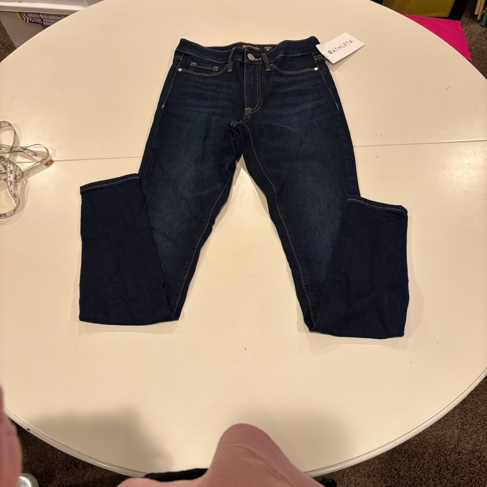 Athleta Sculptek Ultra Skinny Midnight Jean